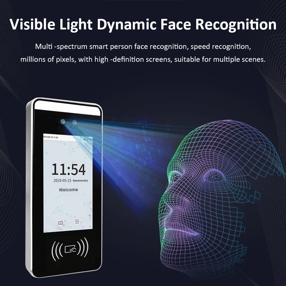 Zkteco visible light facial recognition terminal
