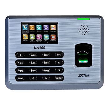 Zkteco UA400, FingerPrint, time attendance machine